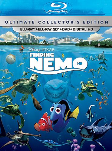 Finding Nemo [5 Discs] [Includes Digital Copy] [3D] [Blu-ray/DVD]