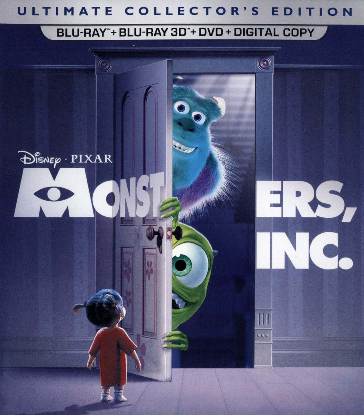 Monsters, Inc. [5 Discs] [Includes Digital Copy] [3D] [Blu-ray/DVD]