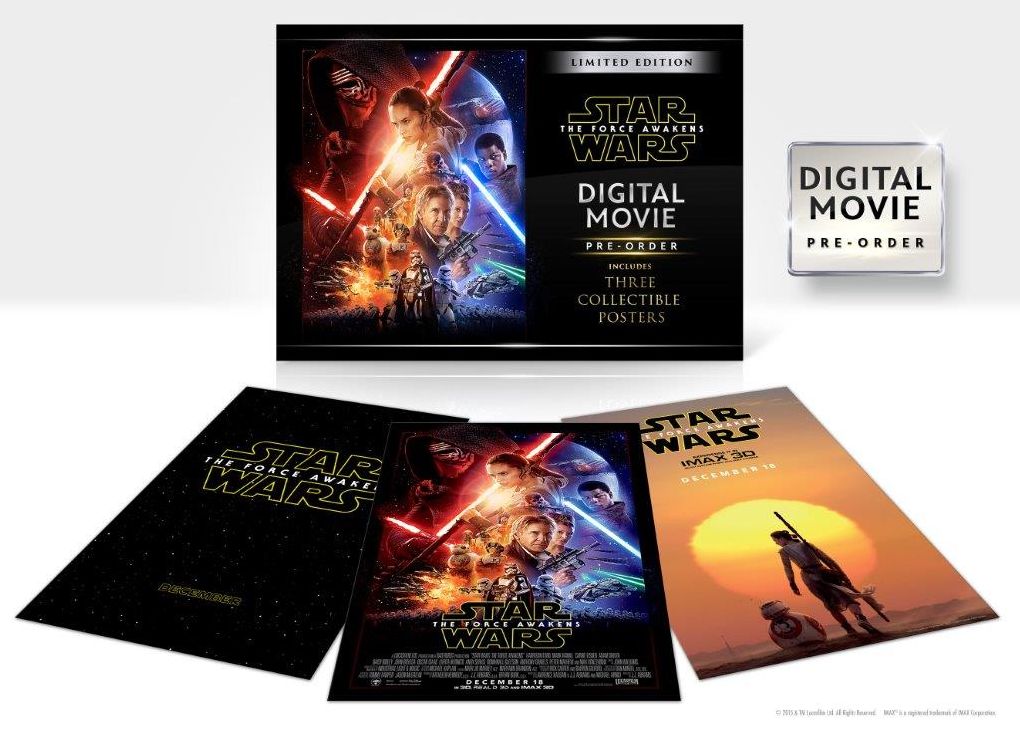 Star Wars: The Force Awakens [Digital HD Copy Only]