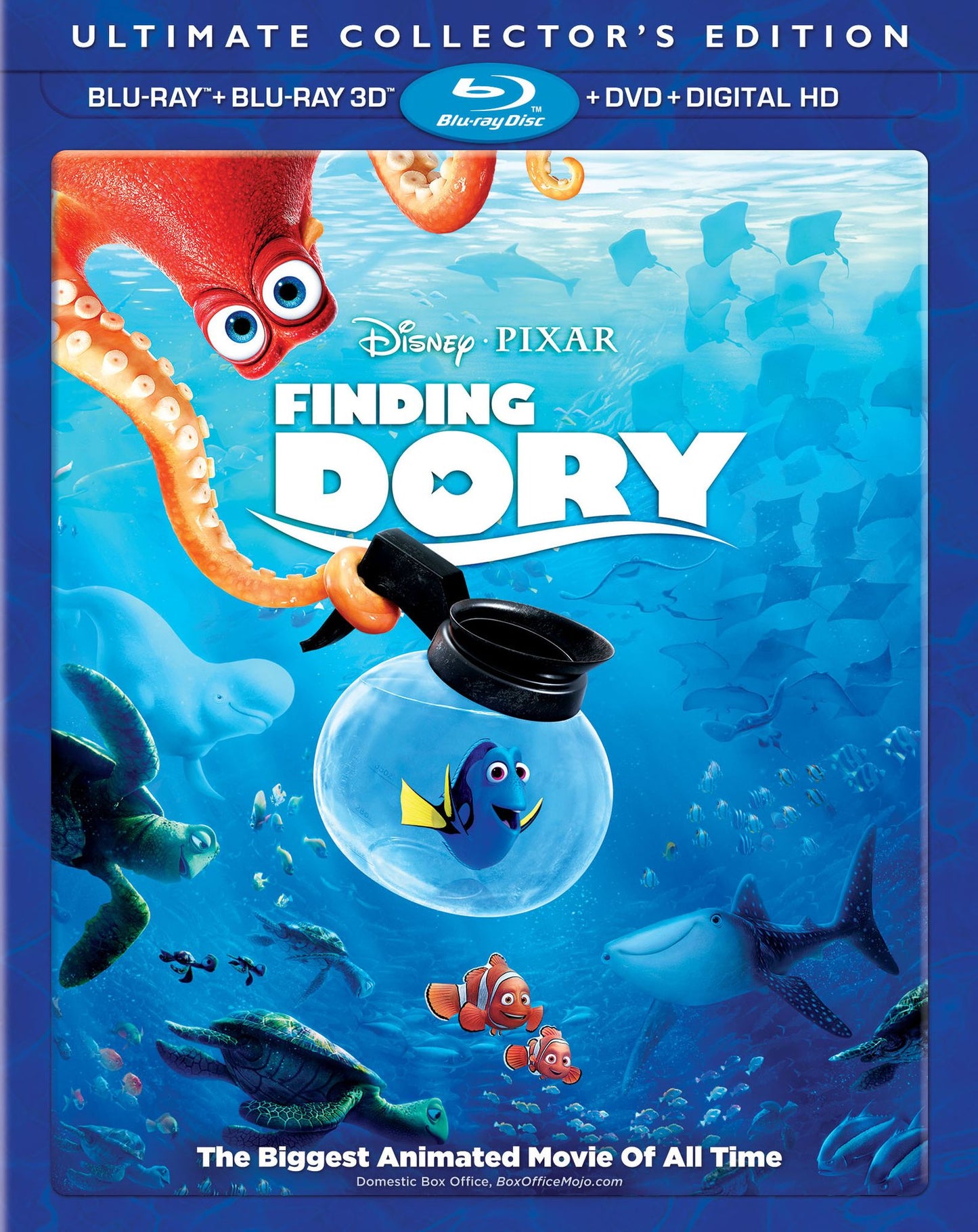 Finding Dory [Includes Digital Copy] [3D] [Blu-ray/DVD]