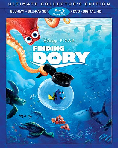 Finding Dory [Includes Digital Copy] [3D] [Blu-ray/DVD]