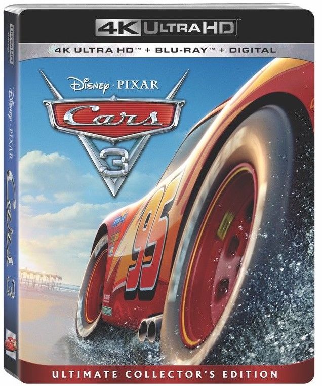 Cars 3 [Includes Digital Copy] [4K Ultra HD Blu-ray/Blu-ray]