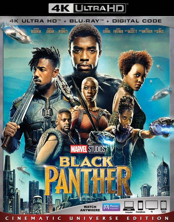 Black Panther [4K Ultra HD Blu-ray/Blu-ray]