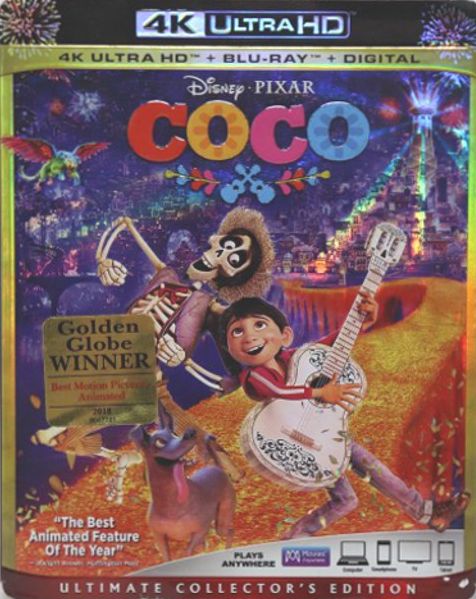 Coco [Includes Digital Copy] [4K Ultra HD Blu-ray/Blu-ray]