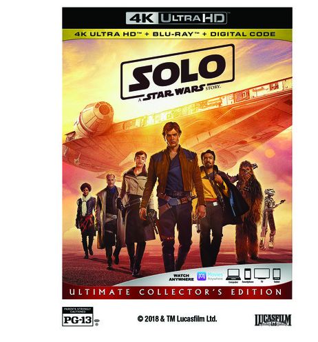 Solo: A Star Wars Story [Includes Digital Copy] [4K Ultra HD Blu-ray/Blu-ray]