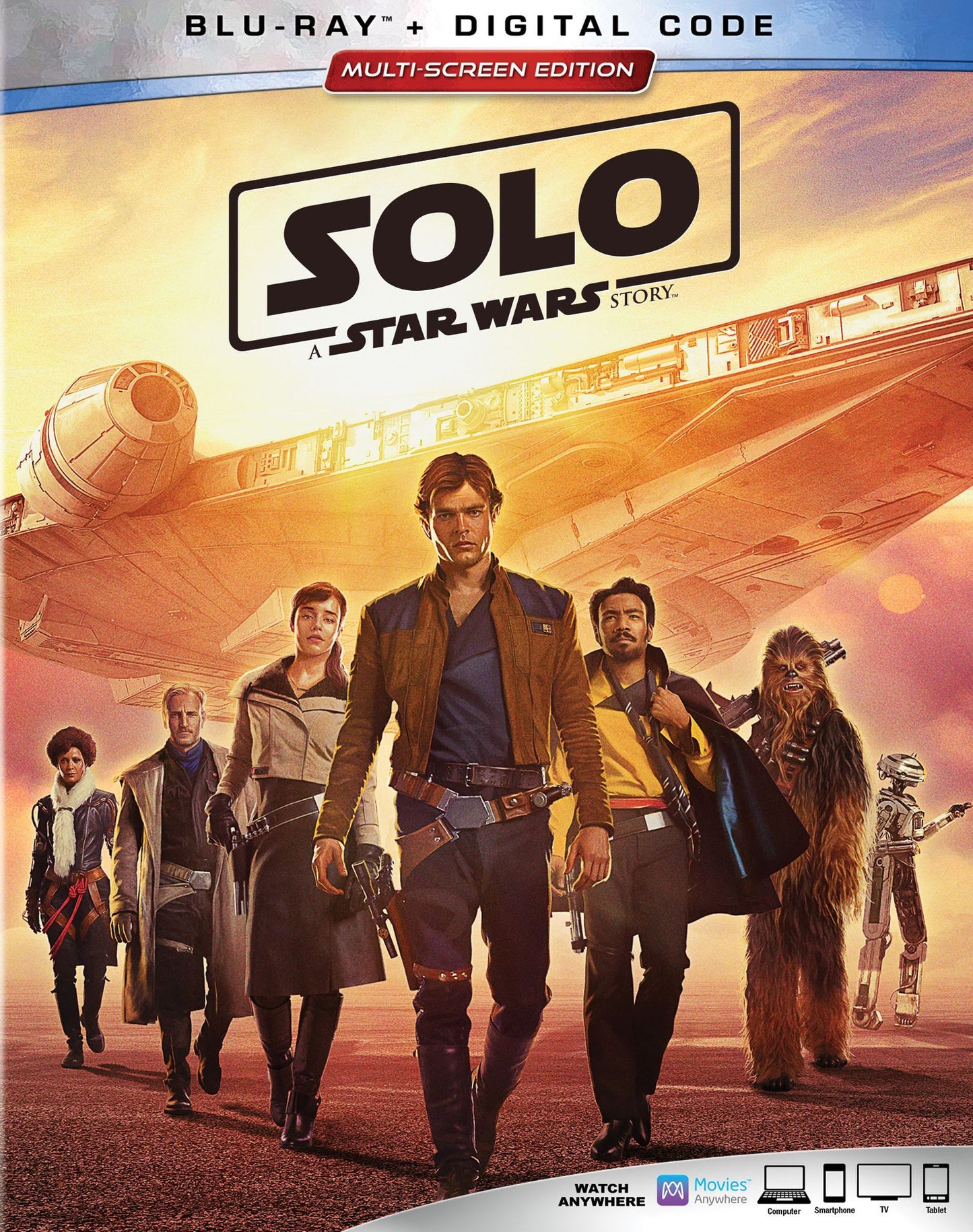 Solo: A Star Wars Story [Includes Digital Copy] [Blu-ray]
