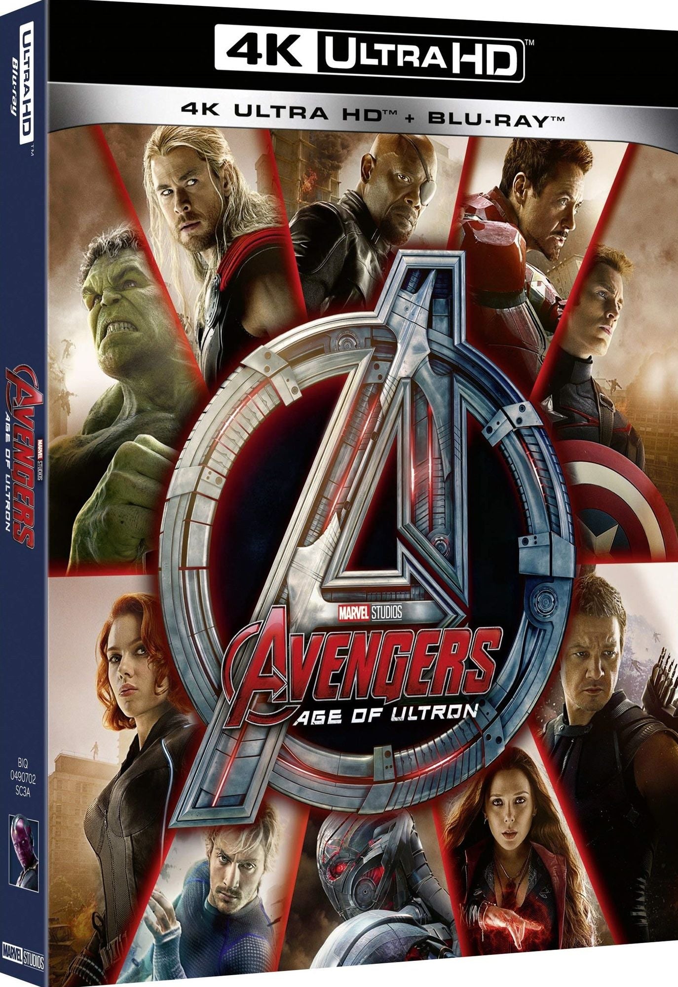Avengers: Age of Ultron [Includes Digital Copy] [4K Ultra HD Blu-ray/Blu-ray]