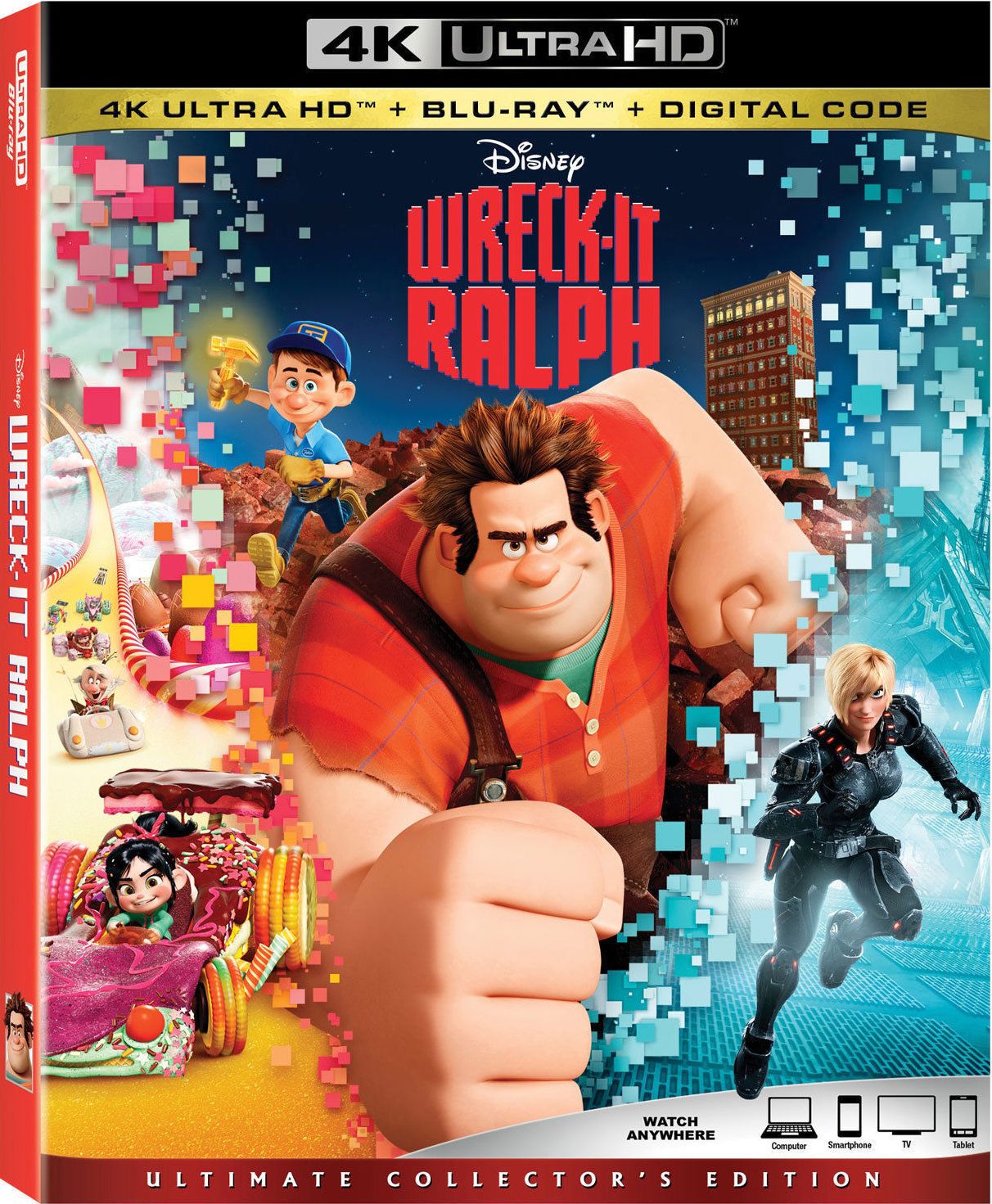 Wreck-It Ralph [Includes Digital Copy] [4K Ultra HD Blu-ray/Blu-ray]