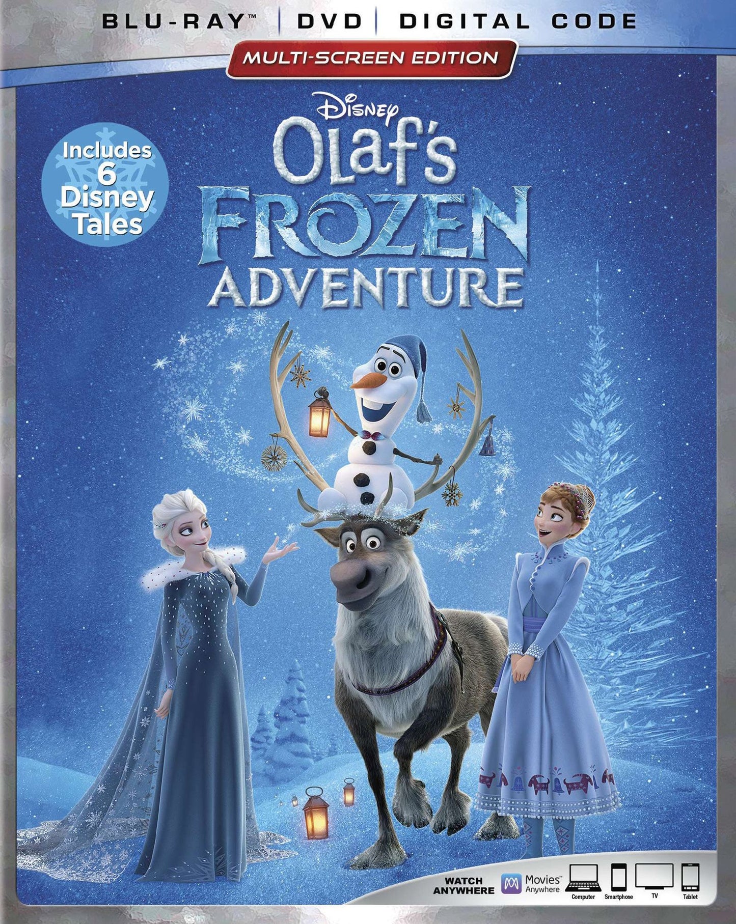 Olaf's Frozen Adventure [Includes Digital Copy] [Blu-ray/DVD]