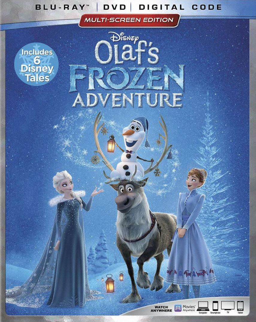 Olaf's Frozen Adventure [Includes Digital Copy] [Blu-ray/DVD]