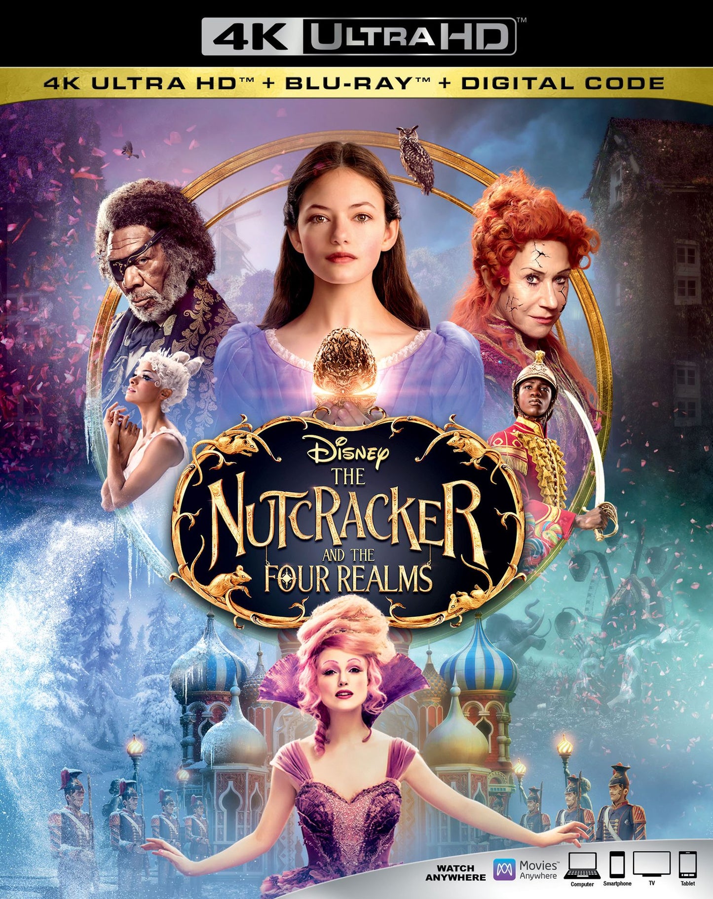 The Nutcracker and the Four Realms [Includes Digital Copy] [4K Ultra HD Blu-ray/Blu-ray]