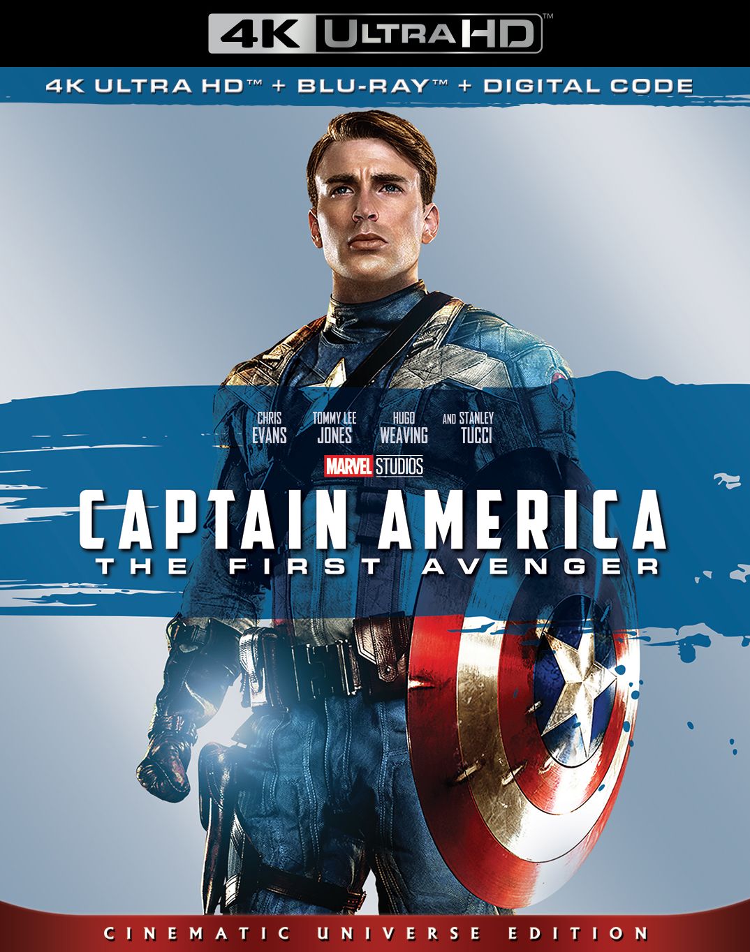 Captain America: The First Avenger [Includes Digital Copy] [4K Ultra HD Blu-ray/Blu-ray]