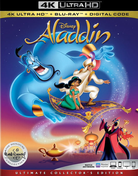 Aladdin [Signature Collection] [Includes Digital Copy] [4K Ultra HD Blu-ray/Blu-ray]