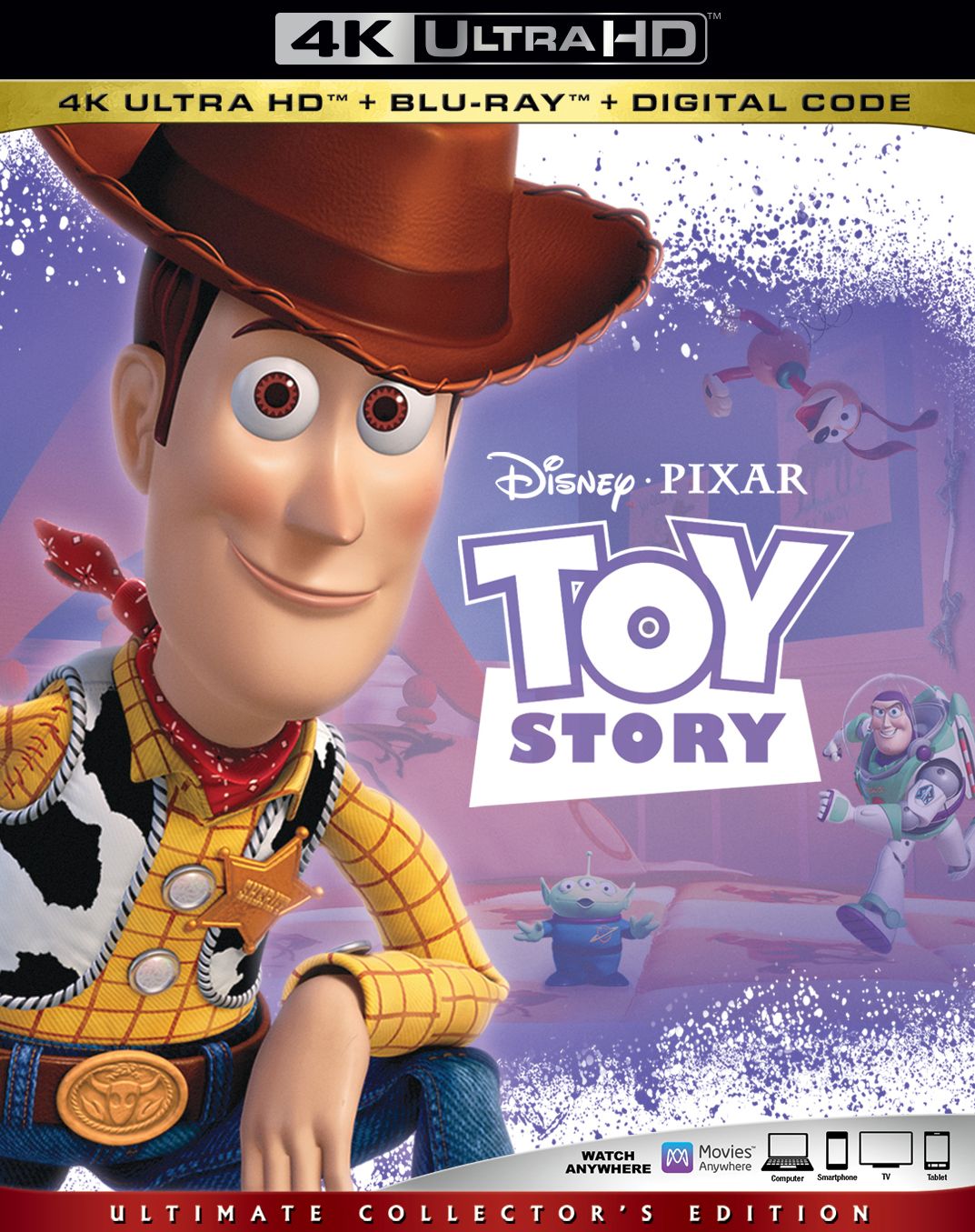 Toy Story [Includes Digital Copy] [4K Ultra HD Blu-ray/Blu-ray]