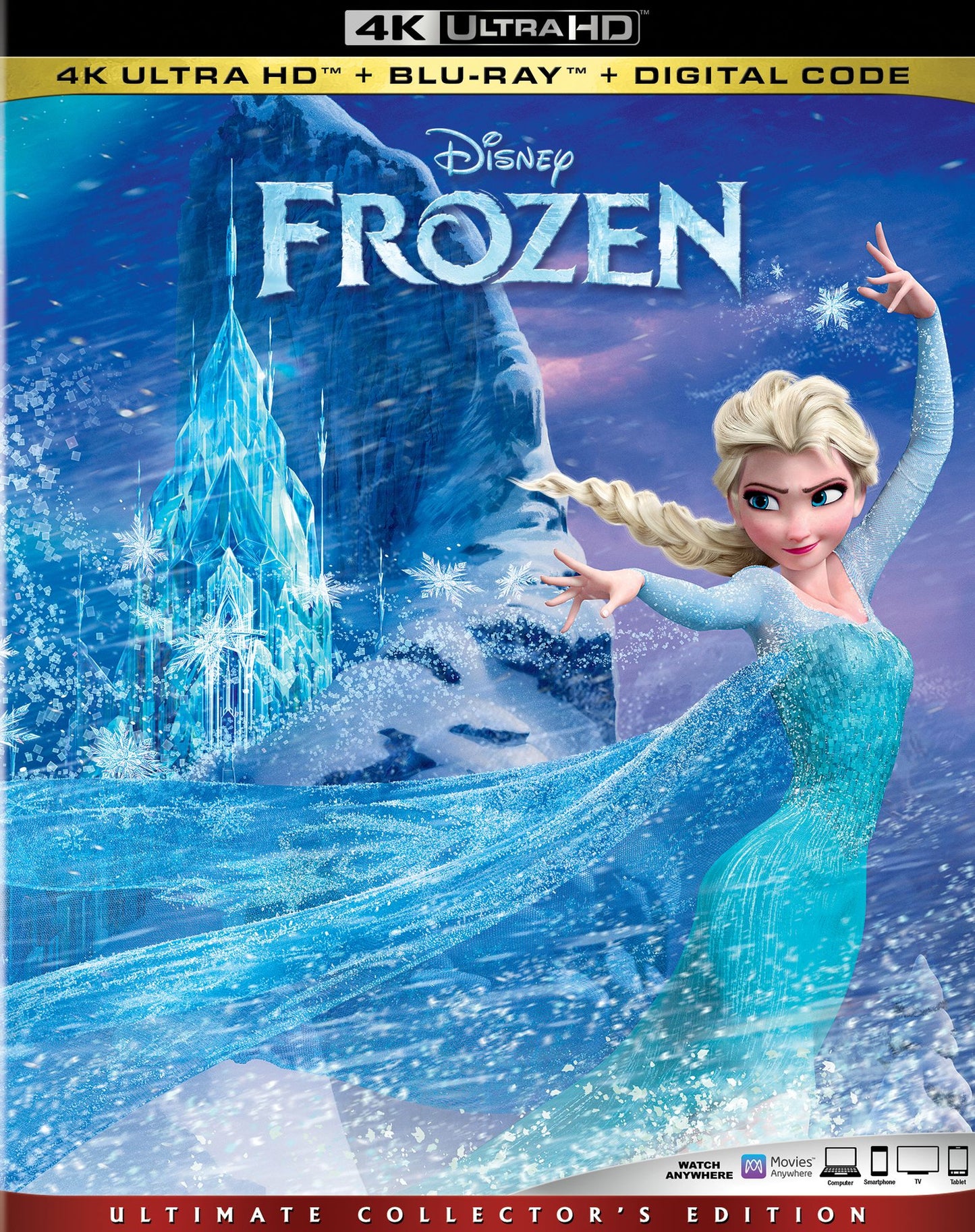 Frozen [Includes Digital Copy] [4K Ultra HD Blu-ray/Blu-ray]