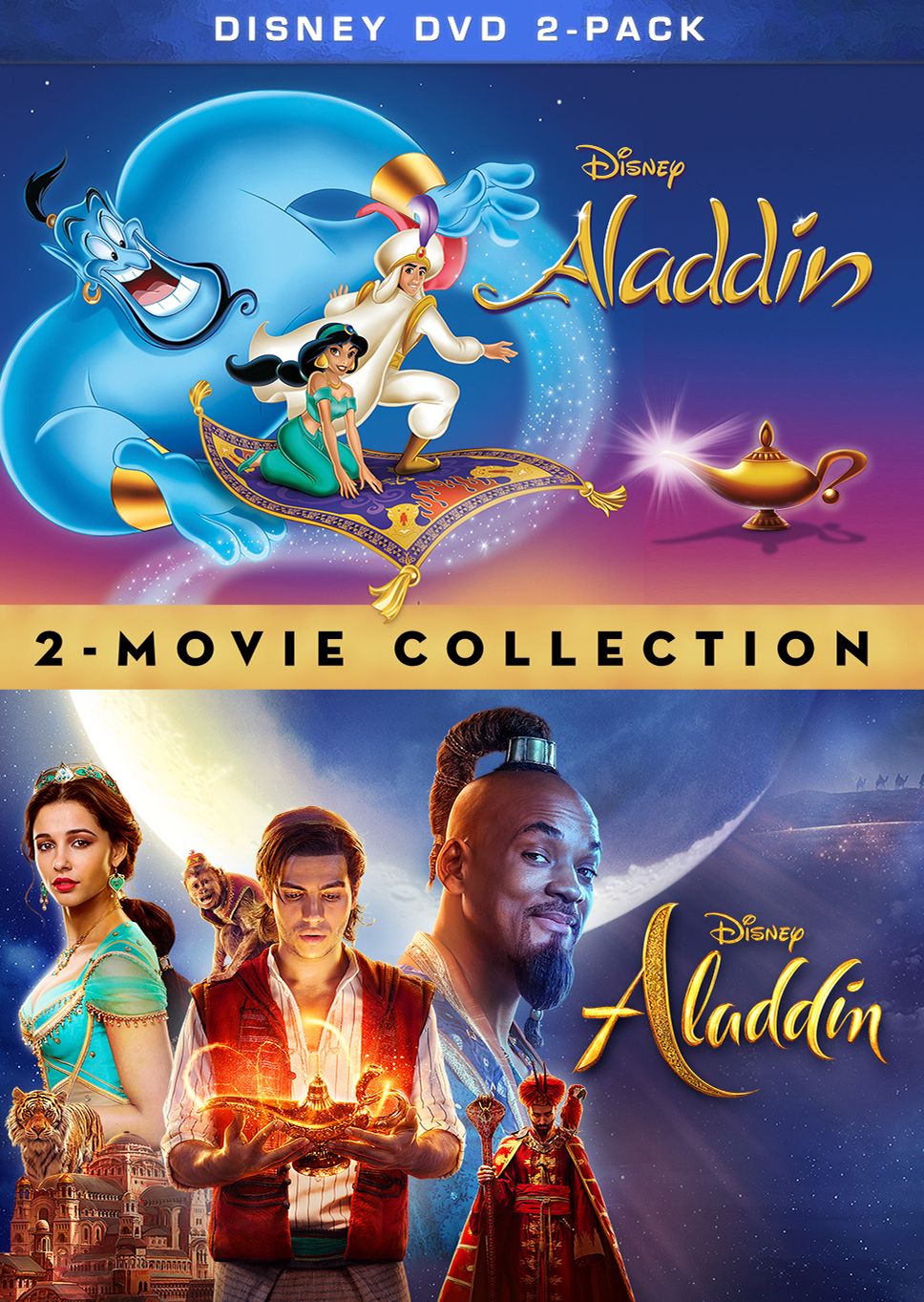 Aladdin (Live Action) / Aladdin (Animated) (2Pc)