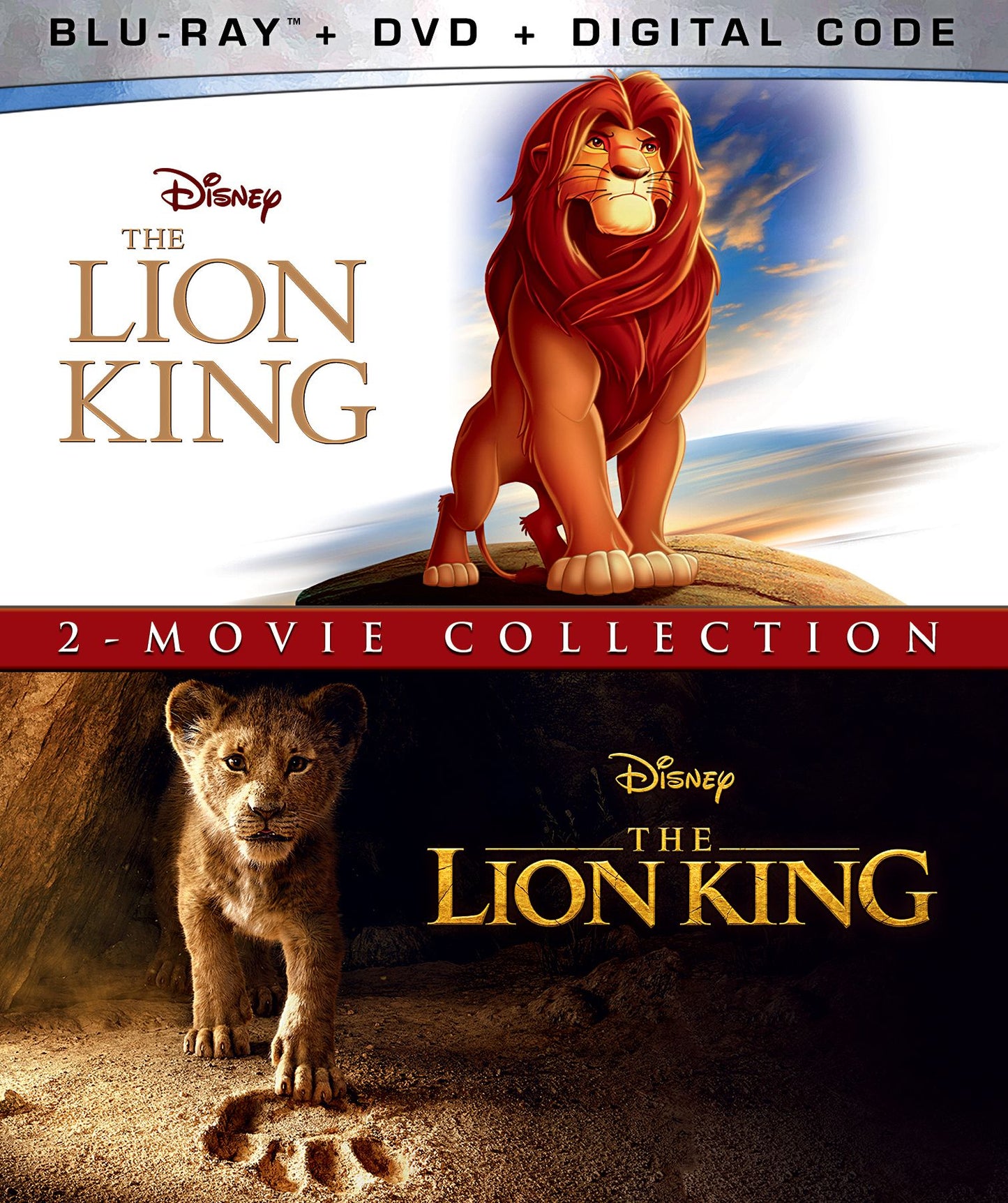Lion King (2019) / Lion King (Animated) (4Pc)