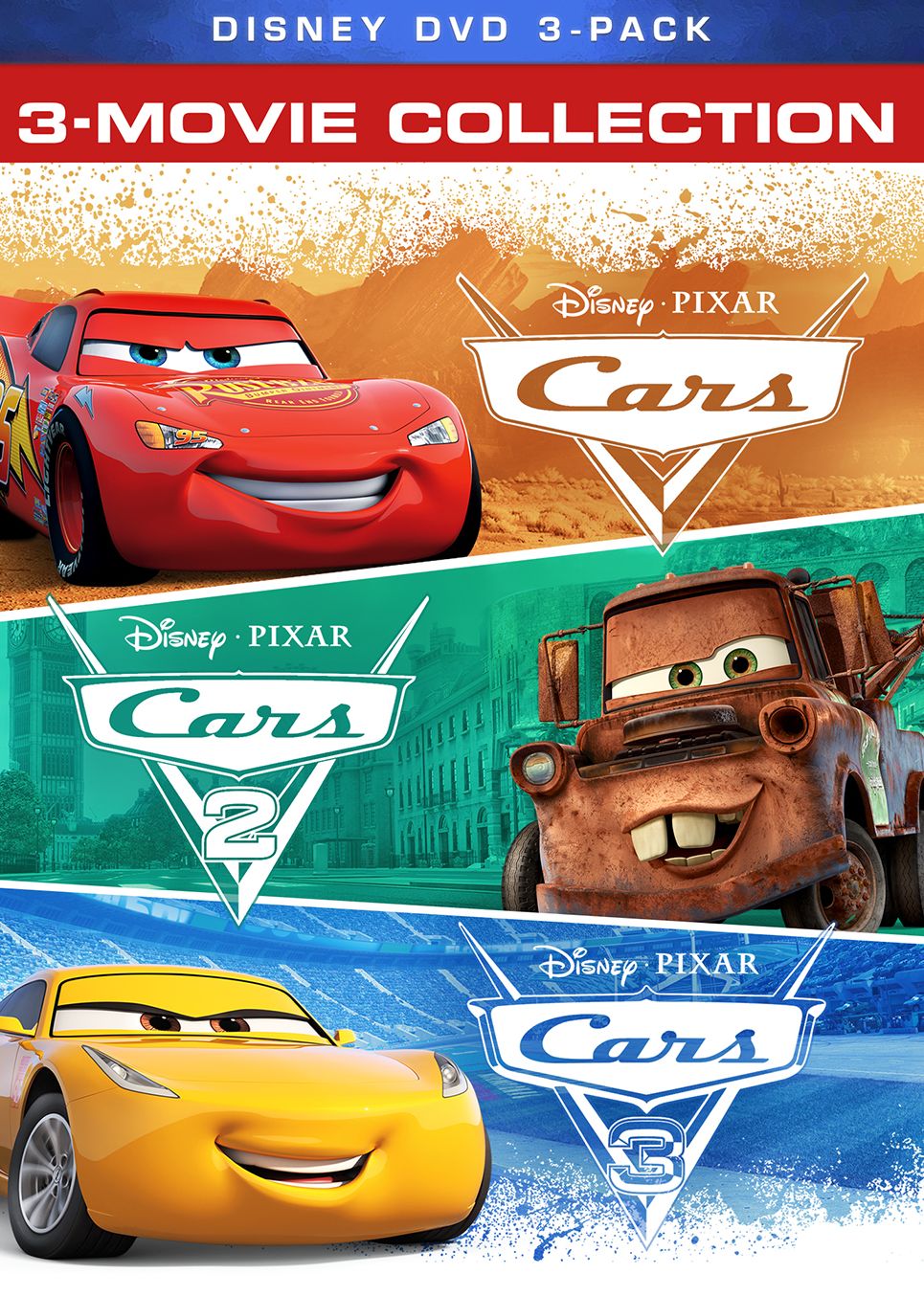 Cars: 3-Movie Collection (3Pc) / (Ac3 Dol Dub Sub)