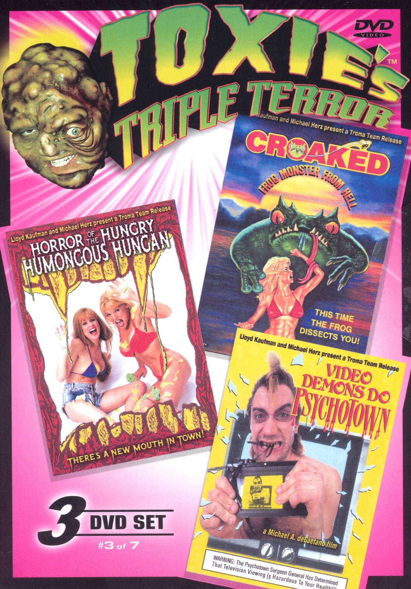 Toxie's Triple Terror, Vol. 3 [3 Discs]