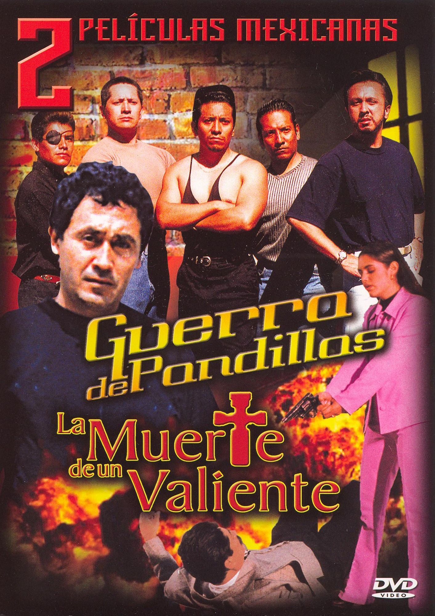 2 Peliculas Mexicanas: Guerra de Pandillas/La Muerte de un Valiente