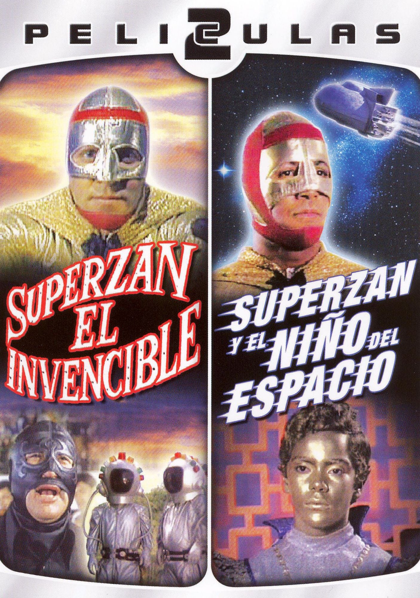 Dos Peliculas: Superzan el Invencible/Superzan y el Nino del Espacio