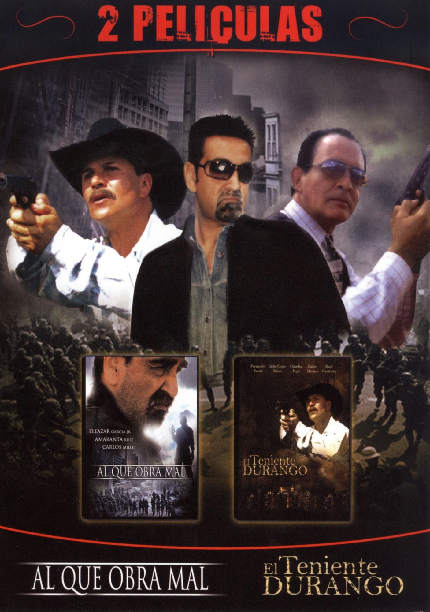 2 Peliculas: Al Que Obra Mal/El Teniente Durango