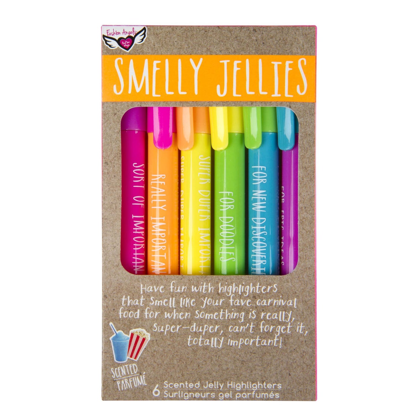 Smelly Jellies Scented Markers - Neon