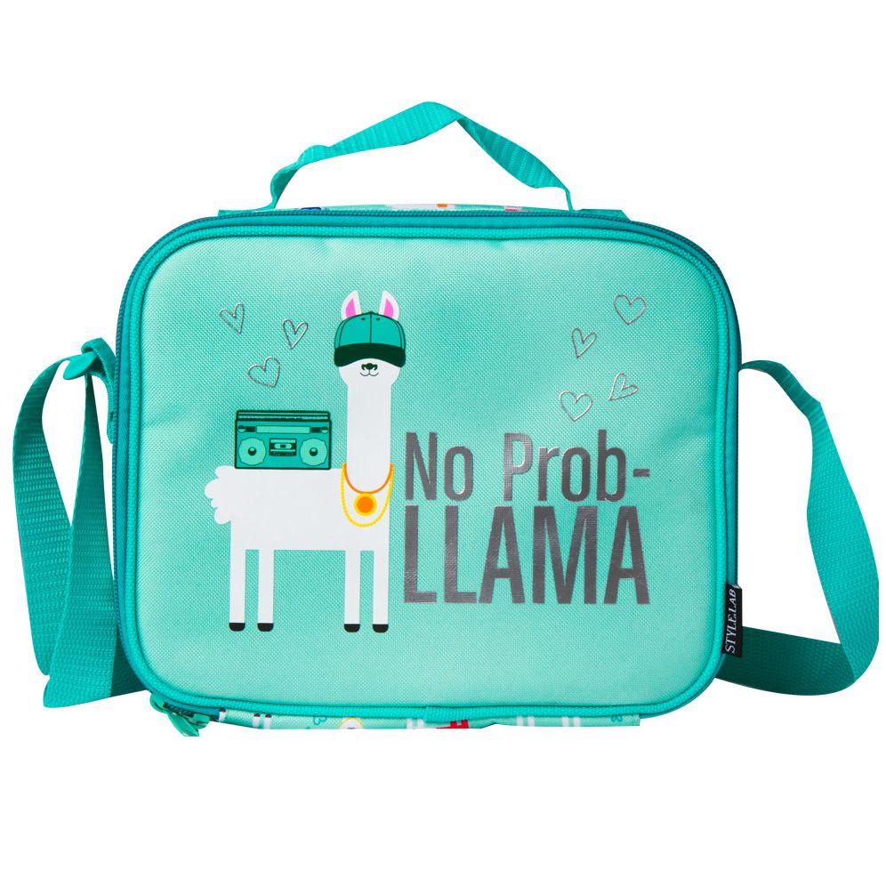 Llama lunch tote