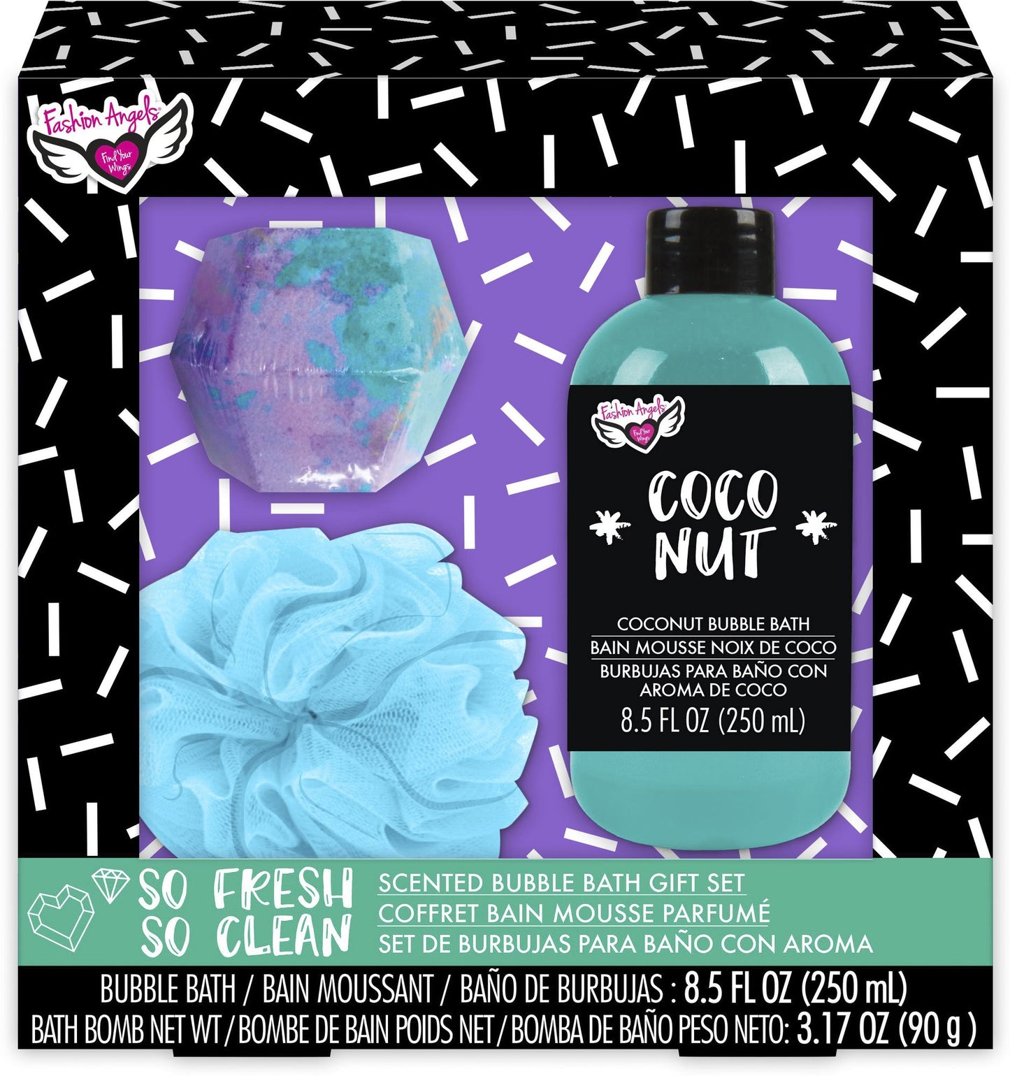 Fresh Vibes Bubble Bath Gift Set Assortment
