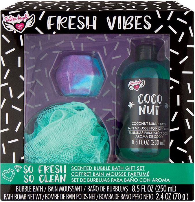 Fresh Vibes Bubble Bath Gift Set Assortment