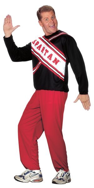 Costumes For All Occasions Fw100165 Cheerleader Spartan Guy Plus
