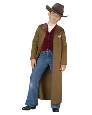 Fun World PE350298-L Old West Sheriff Childrens Costume Size Large