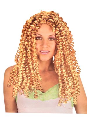 Costumes For All Occasions Fw92425Bd Diva Crimped Blonde Wig