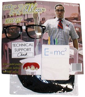 FunWorld 154997 Adult Nerd Costume Kit