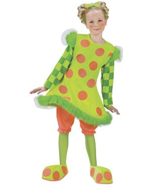 Fun World FW112552-L Lolli The Clown Child Costume Size Large