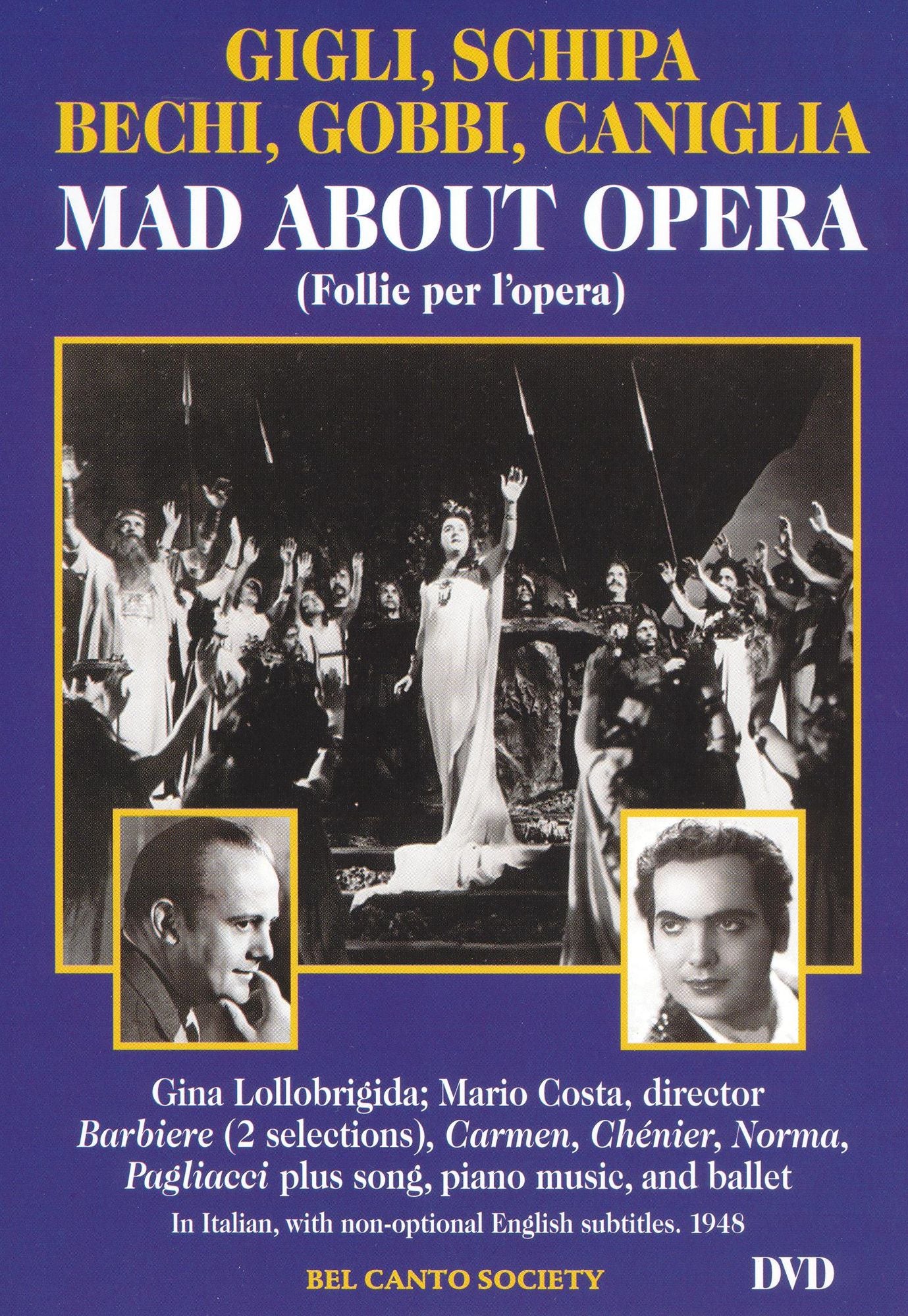 Gigli, Schipa: Mad About Opera