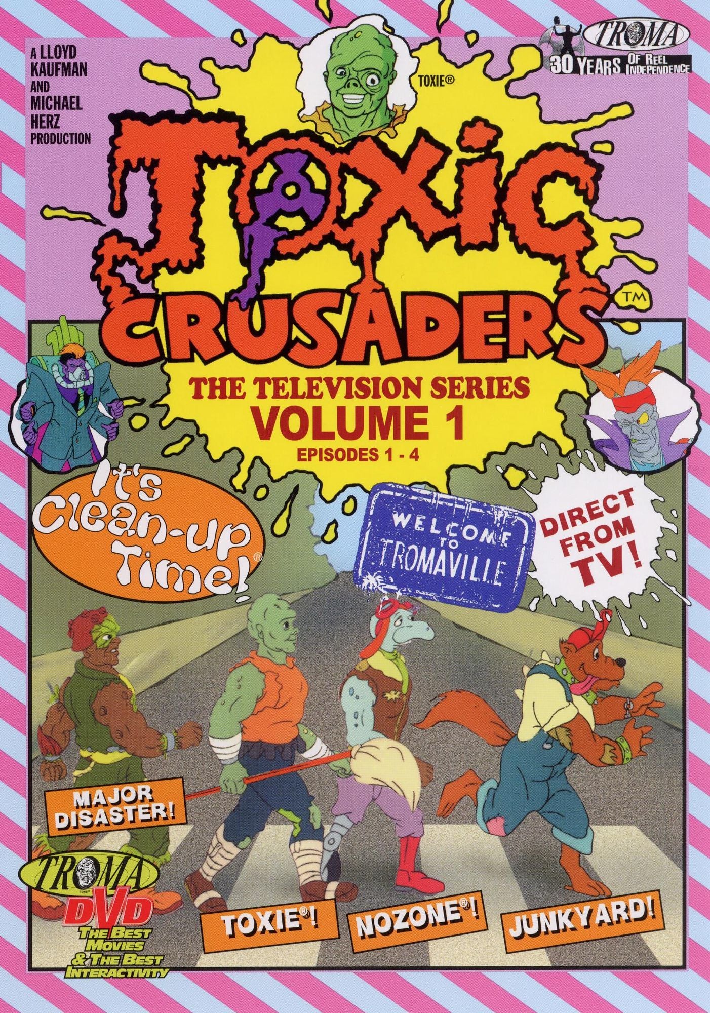 Toxic Crusaders: The Television Series, Vol. 1