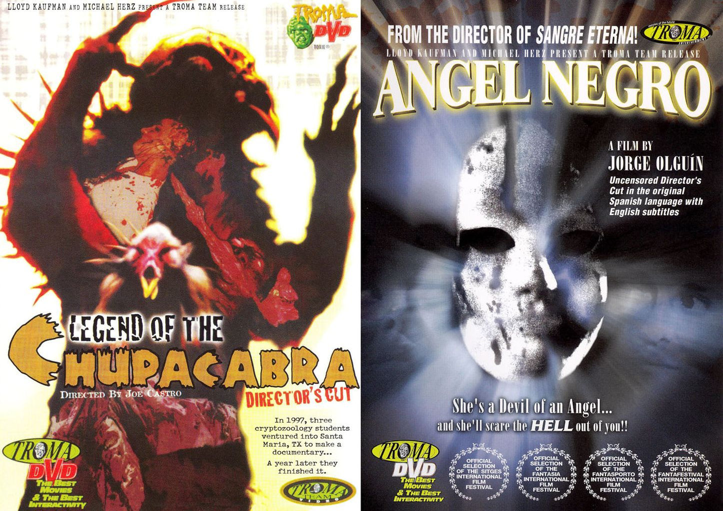 Fiesta of Fear Latin Horror 2 Pak: Legend of the Chupacabra [Director's Cut]/Angel Negro