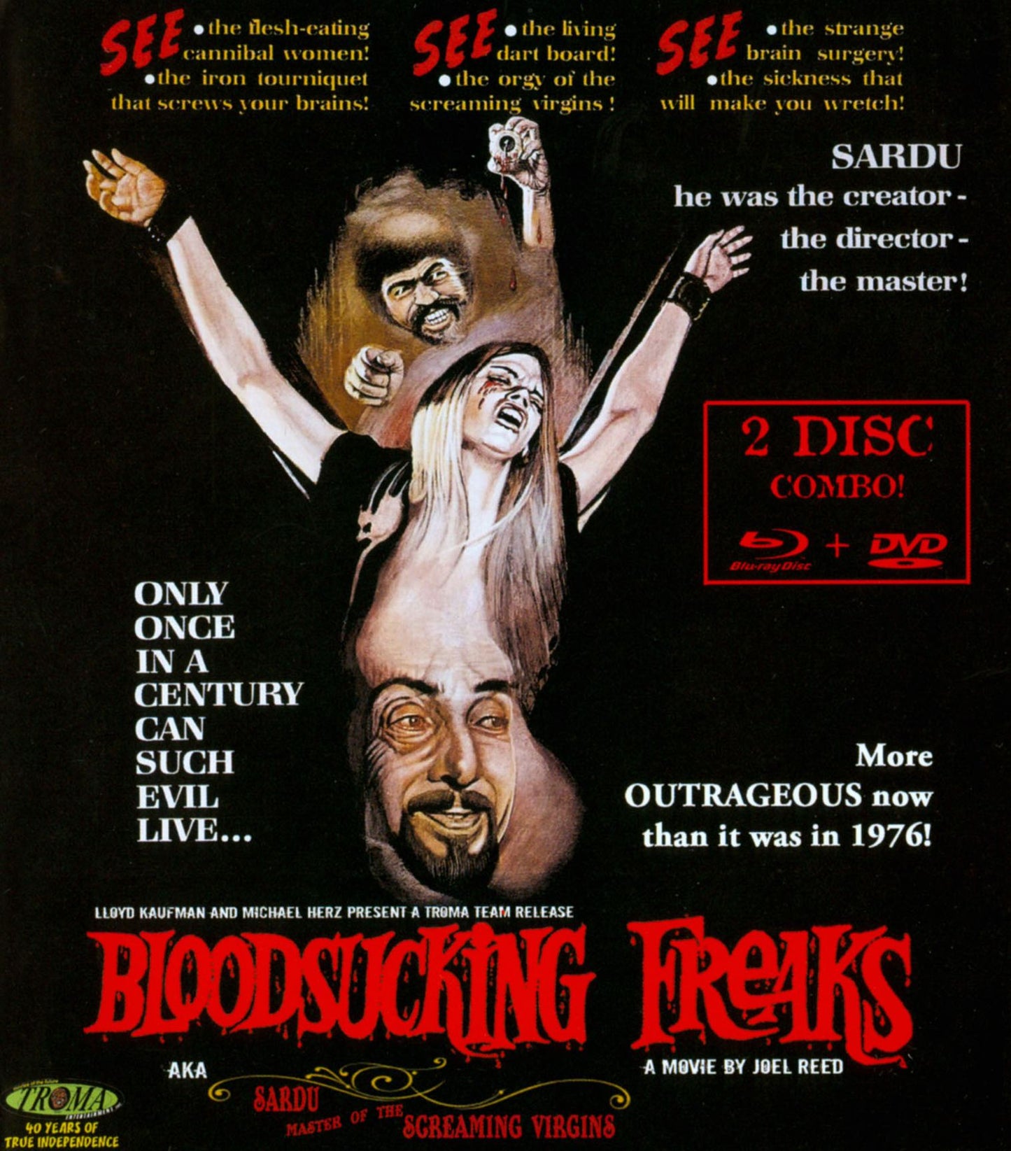 BLOODSUCKING FREAKS (BR W/DVD)