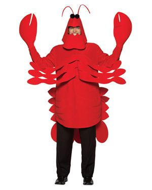 Rasta Imposta 319RI-STD Mens Lightweight Lobster Costume Size Standard