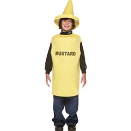 Rasta Imposta 32485 Mustard Child Costume Size Medium 7-10