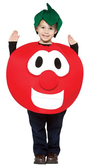 Rasta Imposta 31680 Veggie Tales Bob The Tomato Child Costume Size 4-6X