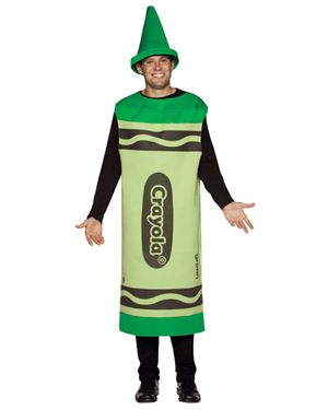 Rasta Imposta 4501-04RI-LXL Mens Green Crayola Crayon Costume Size Large/Xl