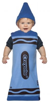Rasta Imposta 195789 Blue Crayola Crayon Bunting Costume