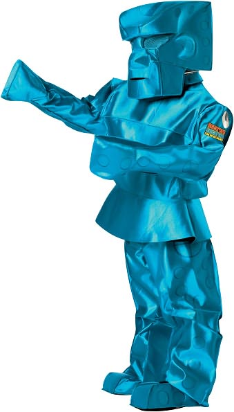 Costumes 199880 Rock ft.em Sock ft.em Robots- Blue Bomber Child Costume