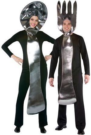 Rasta Imposta 31699 Fork and Spoon Costume Set Adult Size L-XL