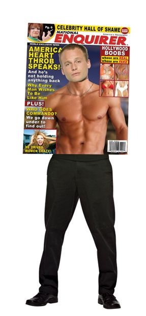 Costumes For All Occasions Gc620102 Enquirer Magazine Male Costume
