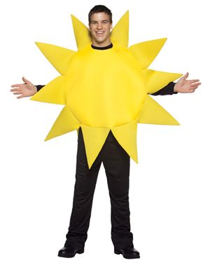 Rasta Imposta 6303RI-STD Adult Unisex Sun Costume Size Standard