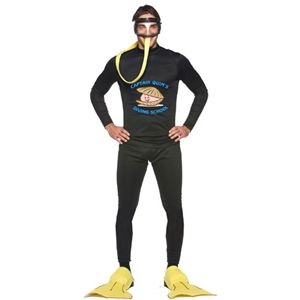 Rasta Imposta 32437 Scuba Stud Adult Costume Size One-Size- Men Size 46 Chest-6