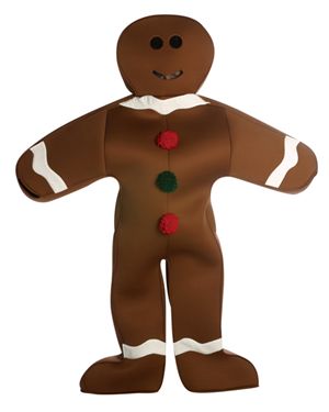 Rasta Imposta 7115 Gingerbread Man Costume